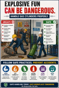 Handle Gas Cylinders Properly – Explosive Fun Can Be Dangerous