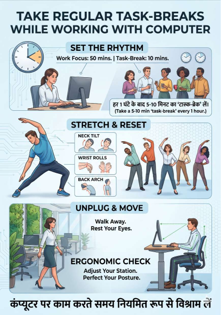 Take Regular Breaks at Work