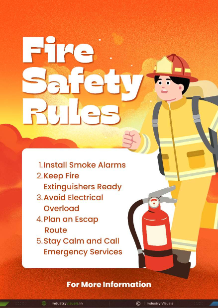 Fire Safety Rules – Infographic