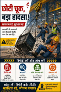 छोटी चूक – बड़ा हादसा! सावधान रहें