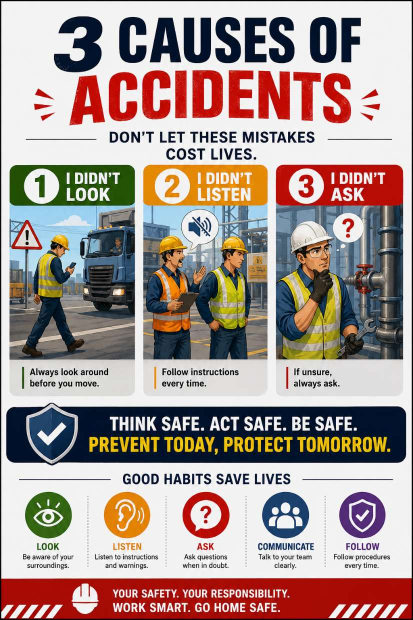 3 Causes of Accidents – Don’t Let These Mistakes Cost Lives